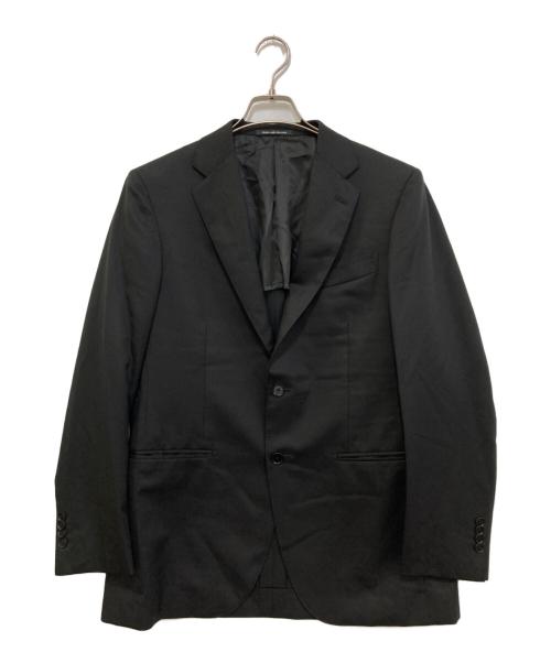 green label relaxing（グリーンレーベルリラクシング）green label relaxing (グリーンレーベルリラクシング) REDA サージ 2B RV スーツジャケット　3121-161-2231 ブラック サイズ:46の古着・服飾アイテム
