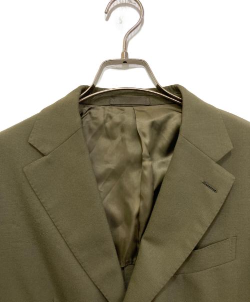 CARUSO（カルーゾ）CARUSO (カルーゾ) テーラードジャケット　BF2CM304AN グリーン サイズ:48の古着・服飾アイテム