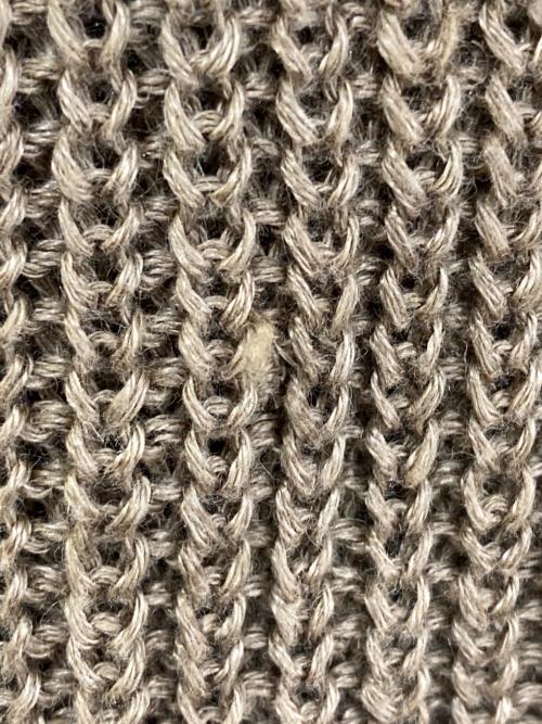 L'appartement（アパルトモン）L'appartement (アパルトモン) LINEN BOYS KNIT　23080560401410 ブラウン サイズ:FREEの古着・服飾アイテム