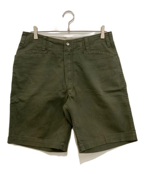 TENDERLOIN（テンダーロイン）TENDERLOIN (テンダーロイン) ハーフパンツ カーキ サイズ:SMALLの古着・服飾アイテム