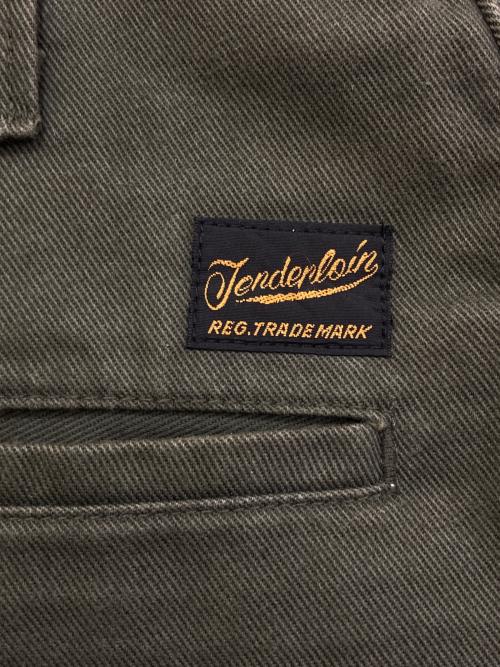 TENDERLOIN（テンダーロイン）TENDERLOIN (テンダーロイン) ハーフパンツ カーキ サイズ:SMALLの古着・服飾アイテム