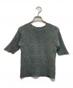 ISSEY MIYAKEイッセイミヤケ）の古着「プリーツＴシャツ　PP68FK807」｜グレー