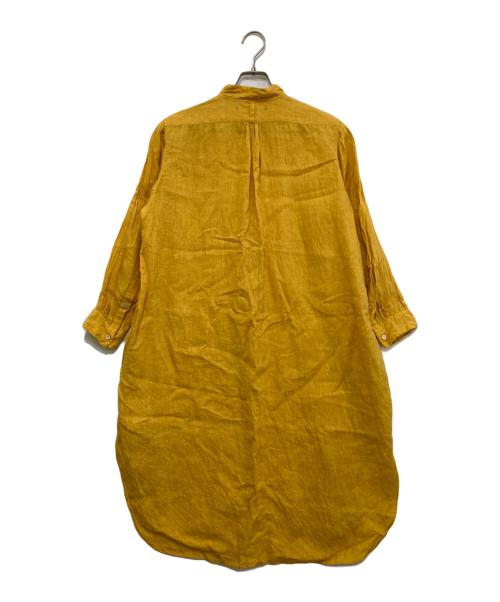 SUZUKI TAKAYUKI（スズキタカユキ）SUZUKI TAKAYUKI (スズキタカユキ) long shirt イエローの古着・服飾アイテム