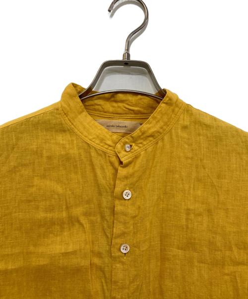SUZUKI TAKAYUKI（スズキタカユキ）SUZUKI TAKAYUKI (スズキタカユキ) long shirt イエローの古着・服飾アイテム