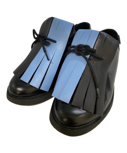 CAMPER（カンペール）CAMPER (カンペール) TWINS レザーシューズ ブラック サイズ:35の古着・服飾アイテム