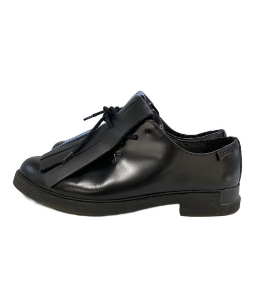 CAMPER（カンペール）CAMPER (カンペール) TWINS レザーシューズ ブラック サイズ:35の古着・服飾アイテム