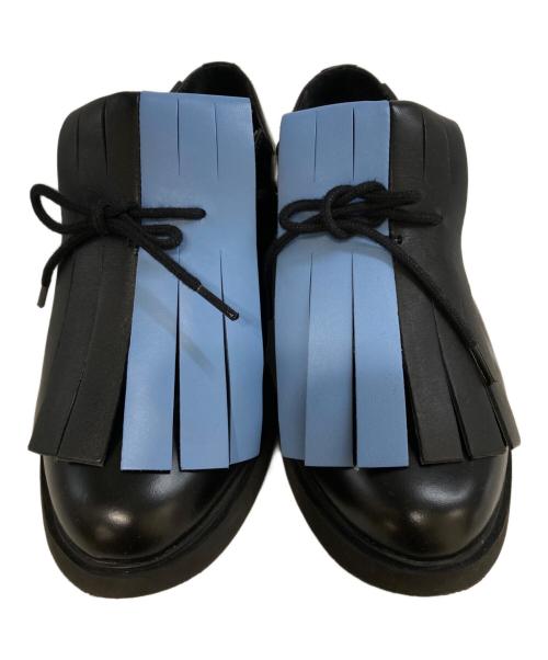 CAMPER（カンペール）CAMPER (カンペール) TWINS レザーシューズ ブラック サイズ:35の古着・服飾アイテム