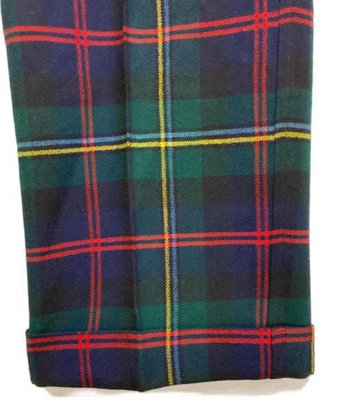 POLO RALPH LAUREN（ポロ・ラルフローレン）POLO RALPH LAUREN (ポロ・ラルフローレン) チェックパンツ　PMJ-PRRL-HA0017 ネイビー×グリーン サイズ:78の古着・服飾アイテム