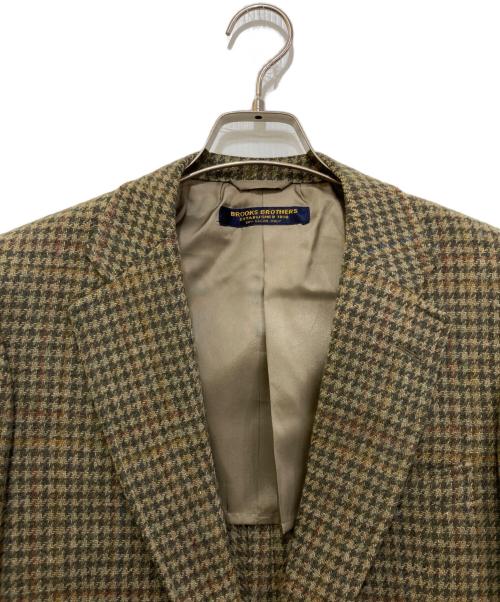 BROOKS BROTHERS（ブルックスブラザーズ）BROOKS BROTHERS (ブルックスブラザーズ) ツイードジャケット カーキ サイズ:A5の古着・服飾アイテム