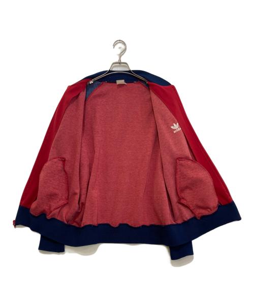 adidas（アディダス）adidas (アディダス) トラックジャケット レッド サイズ:不明(実寸をご参考下さい)の古着・服飾アイテム