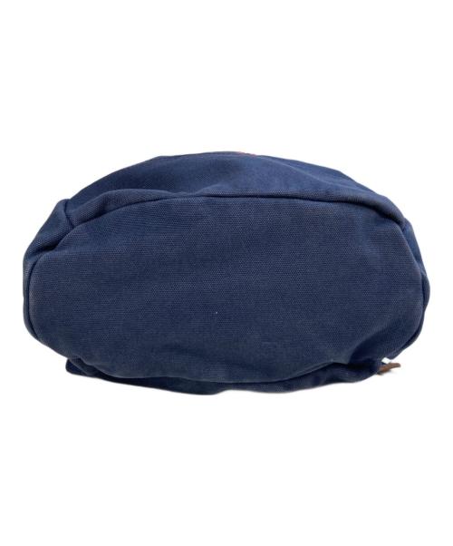 POLO RALPH LAUREN（ポロ・ラルフローレン）POLO RALPH LAUREN (ポロ・ラルフローレン) キャンバスリュック ブルーの古着・服飾アイテム