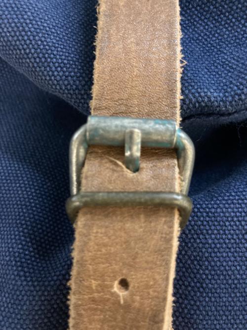 POLO RALPH LAUREN（ポロ・ラルフローレン）POLO RALPH LAUREN (ポロ・ラルフローレン) キャンバスリュック ブルーの古着・服飾アイテム