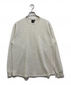 THE NORTH FACEザ ノース フェイス）の古着「L/S Warm Waffle Crew NT62436」｜ホワイト