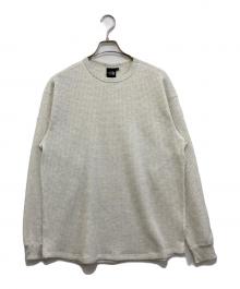 THE NORTH FACE（ザ ノース フェイス）の古着「L/S Warm Waffle Crew NT62436」｜ホワイト