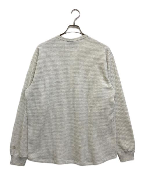 THE NORTH FACE（ザ ノース フェイス）THE NORTH FACE (ザ ノース フェイス) L/S Warm Waffle Crew NT62436 ホワイト サイズ:XLの古着・服飾アイテム