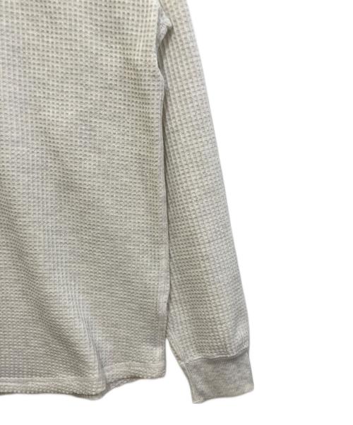 THE NORTH FACE（ザ ノース フェイス）THE NORTH FACE (ザ ノース フェイス) L/S Warm Waffle Crew NT62436 ホワイト サイズ:XLの古着・服飾アイテム