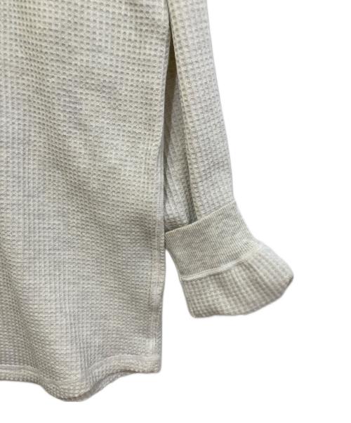 THE NORTH FACE（ザ ノース フェイス）THE NORTH FACE (ザ ノース フェイス) L/S Warm Waffle Crew NT62436 ホワイト サイズ:XLの古着・服飾アイテム