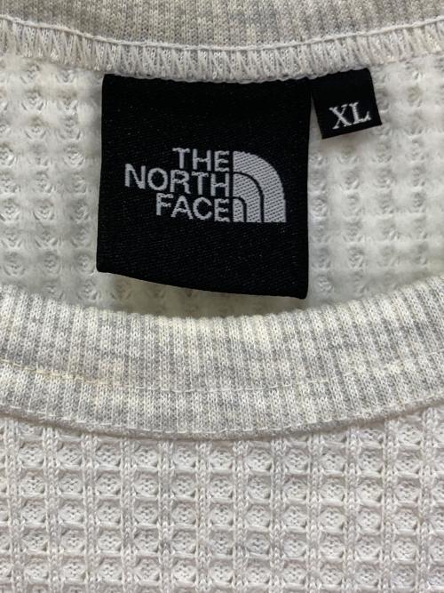 THE NORTH FACE（ザ ノース フェイス）THE NORTH FACE (ザ ノース フェイス) L/S Warm Waffle Crew NT62436 ホワイト サイズ:XLの古着・服飾アイテム