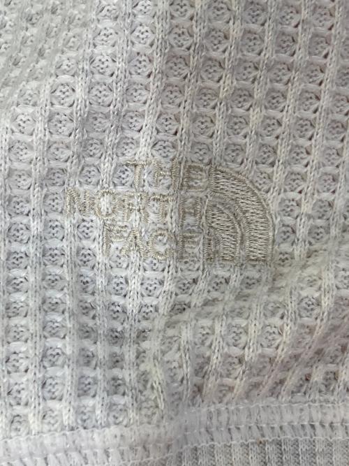 THE NORTH FACE（ザ ノース フェイス）THE NORTH FACE (ザ ノース フェイス) L/S Warm Waffle Crew NT62436 ホワイト サイズ:XLの古着・服飾アイテム