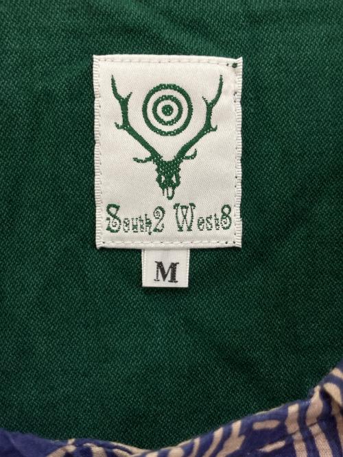 South2 West8（サウスツー ウエストエイト）South2 West8 (サウスツー ウエストエイト) Pen Jacket ベージュ×ネイビー サイズ:Mの古着・服飾アイテム