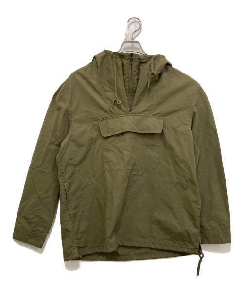 HOUSTON（ヒューストン）HOUSTON (ヒューストン) アノラックパーカー カーキ サイズ:Lの古着・服飾アイテム