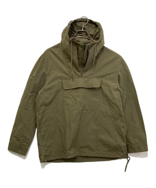 HOUSTON（ヒューストン）HOUSTON (ヒューストン) アノラックパーカー カーキ サイズ:Lの古着・服飾アイテム