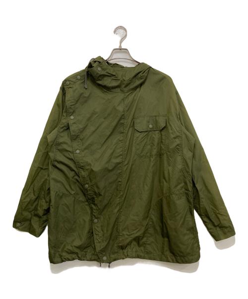 Engineered Garments（エンジニアド ガーメンツ）Engineered Garments (エンジニアド ガーメンツ) SONOR SHIRT JACKET NYLON MICRO RIPSTPO カーキ サイズ:Mの古着・服飾アイテム