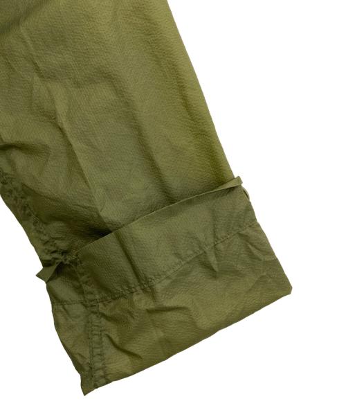 Engineered Garments（エンジニアド ガーメンツ）Engineered Garments (エンジニアド ガーメンツ) SONOR SHIRT JACKET NYLON MICRO RIPSTPO カーキ サイズ:Mの古着・服飾アイテム
