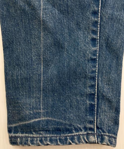 GUCCI（グッチ）GUCCI (グッチ) ストロベリー刺繍ボタンフライデニムパンツ 557960 XDAH0 インディゴ サイズ:22の古着・服飾アイテム