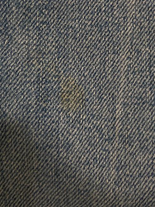 GUCCI（グッチ）GUCCI (グッチ) ストロベリー刺繍ボタンフライデニムパンツ 557960 XDAH0 インディゴ サイズ:22の古着・服飾アイテム