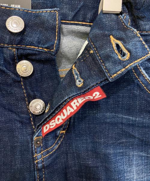 DSQUARED2（ディースクエアード）DSQUARED2 (ディースクエアード) デニムパンツ S72LB0308 S30342 インディゴ サイズ:36 未使用品の古着・服飾アイテム