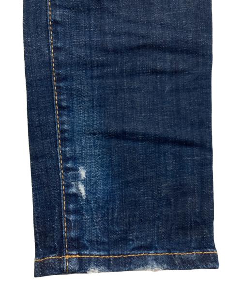 DSQUARED2（ディースクエアード）DSQUARED2 (ディースクエアード) デニムパンツ S72LB0308 S30342 インディゴ サイズ:36 未使用品の古着・服飾アイテム