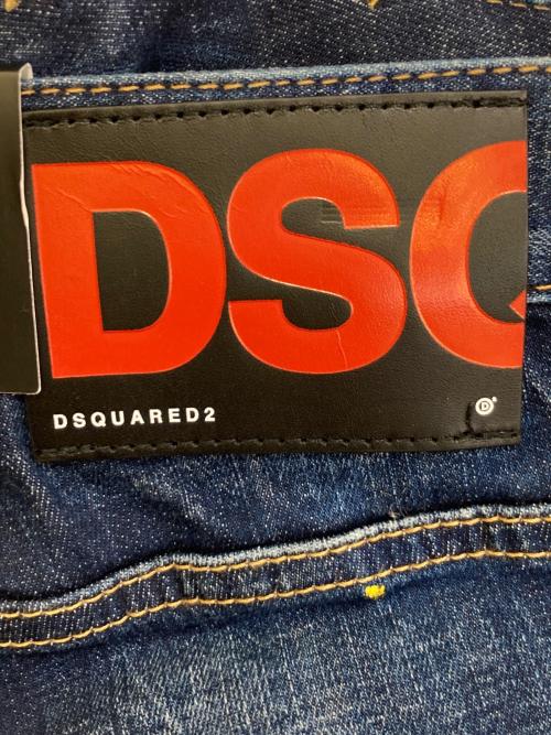 DSQUARED2（ディースクエアード）DSQUARED2 (ディースクエアード) デニムパンツ S72LB0308 S30342 インディゴ サイズ:36 未使用品の古着・服飾アイテム