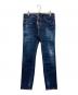 DSQUARED2（ディースクエアード）の古着「デニムパンツ S72LB0308 S30342」｜インディゴ