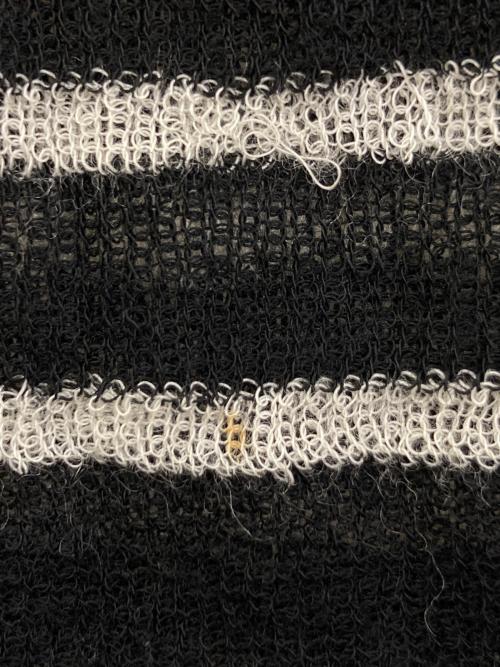 Christian Dior（クリスチャン ディオール）Christian Dior (クリスチャン ディオール) Ribbed Wool Knit Mariniere Tank Top　444T06AM228 ホワイト×ブラック サイズ:34の古着・服飾アイテム