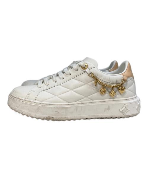 LOUIS VUITTON（ルイ ヴィトン）LOUIS VUITTON (ルイ ヴィトン) チェーンタイムアウトスニーカー　MS0244 ホワイト サイズ:38の古着・服飾アイテム