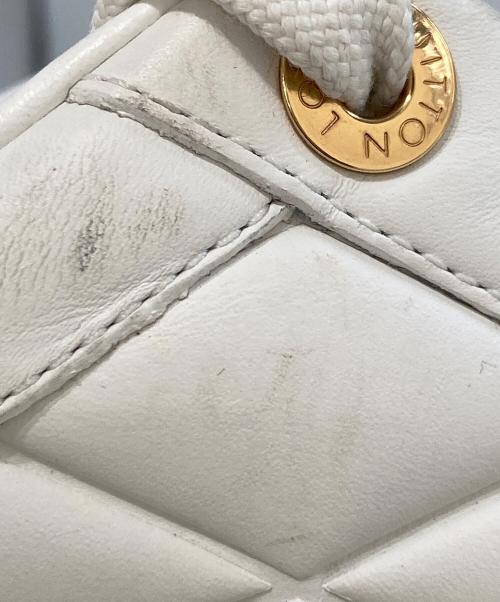 LOUIS VUITTON（ルイ ヴィトン）LOUIS VUITTON (ルイ ヴィトン) チェーンタイムアウトスニーカー　MS0244 ホワイト サイズ:38の古着・服飾アイテム