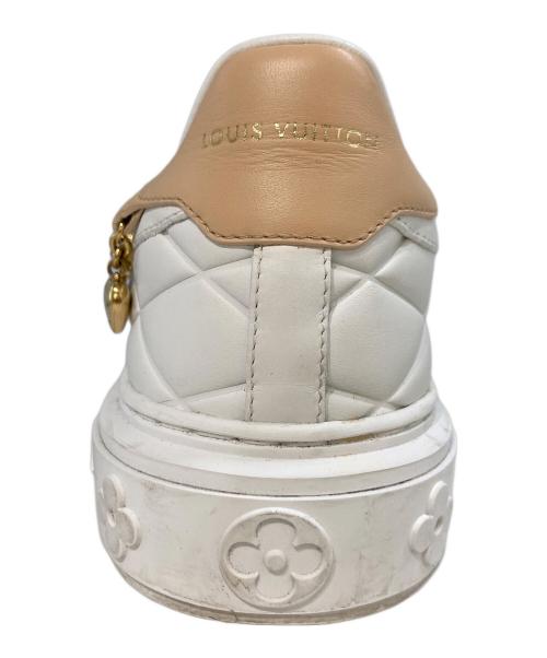 LOUIS VUITTON（ルイ ヴィトン）LOUIS VUITTON (ルイ ヴィトン) チェーンタイムアウトスニーカー　MS0244 ホワイト サイズ:38の古着・服飾アイテム