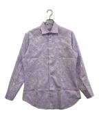 ETROエトロ）の古着「ジャガードペイズリー柄シャツ　131-11451-2006」｜パープル