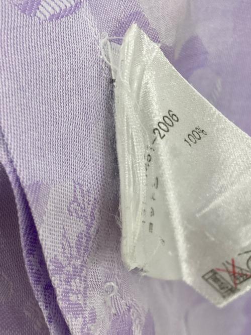 ETRO（エトロ）ETRO (エトロ) ジャガードペイズリー柄シャツ　131-11451-2006 パープル サイズ:40の古着・服飾アイテム