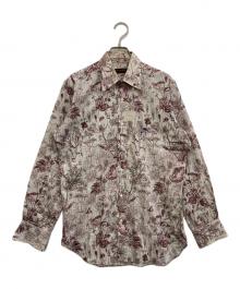 ETRO（エトロ）の古着「花柄ボタンダウンシャツ」｜ホワイト