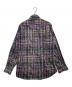 ETRO (エトロ) チェックシャツ パープル サイズ:M：6000円