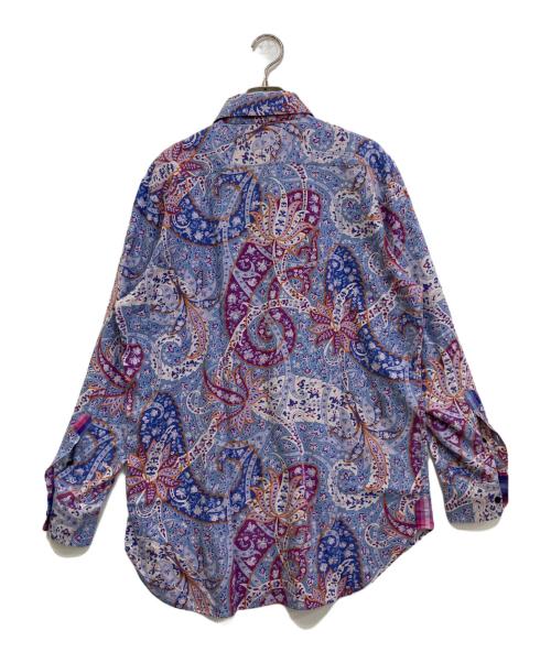 ETRO（エトロ）ETRO (エトロ) ボタンダウンシャツ ブルー サイズ:40の古着・服飾アイテム