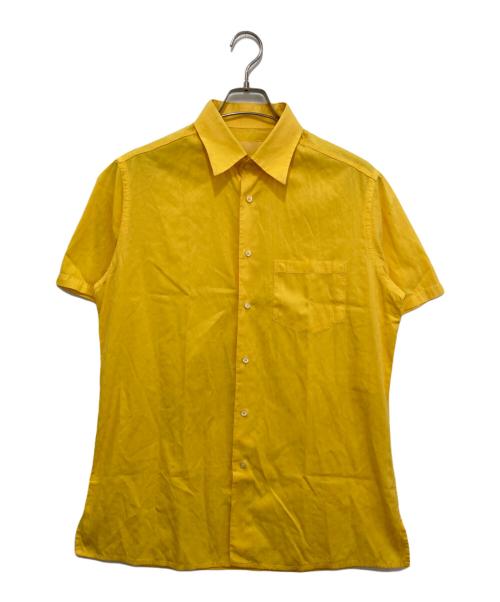 ETRO（エトロ）ETRO (エトロ) ジャガード半袖シャツ イエロー サイズ:Mの古着・服飾アイテム