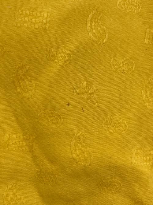 ETRO（エトロ）ETRO (エトロ) ジャガード半袖シャツ イエロー サイズ:Mの古着・服飾アイテム