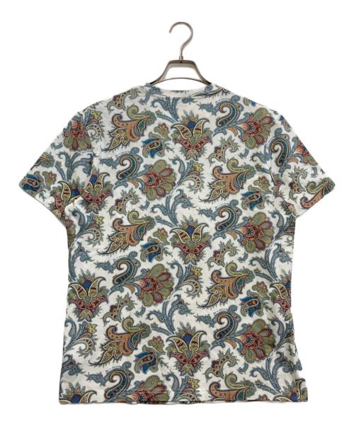 ETRO（エトロ）ETRO (エトロ) ペイズリー柄Tシャツ　251-MRMA0002-AK584 ホワイト サイズ:Sの古着・服飾アイテム