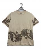 ETROエトロ）の古着「花柄プリントTシャツ　251-MRMA0004-AK598」｜ベージュ