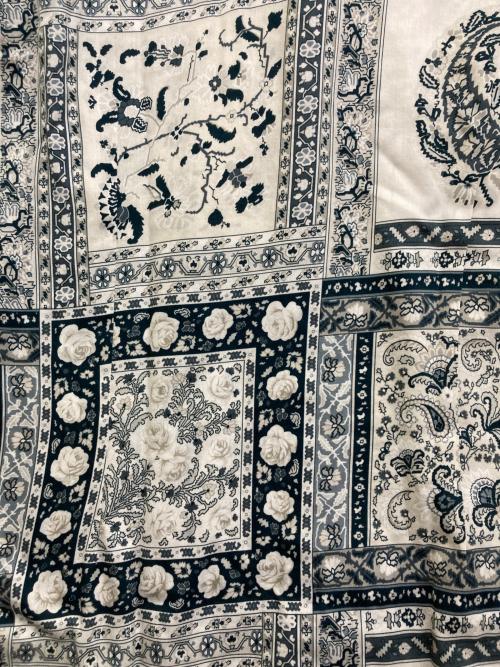 ETRO（エトロ）ETRO (エトロ) 花柄シャツ ホワイトグリーン サイズ:40の古着・服飾アイテム