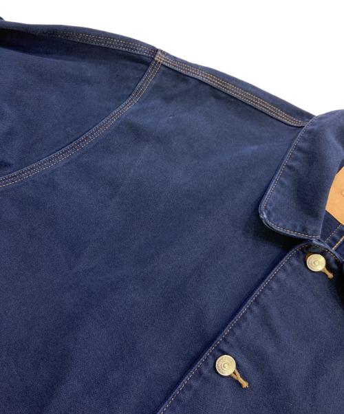 Calvin Klein（カルバンクライン）Calvin Klein (カルバンクライン) デッキジャケット ブルー サイズ:Mの古着・服飾アイテム