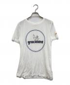 GANNIガニー）の古着「PERRIN LYOCELL GRACIEBIRD T-SHIRT」｜ホワイト